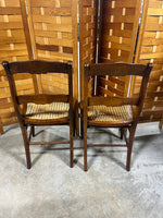 Pair of Cane Chairs