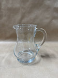 Clear Glass Water Pitcher