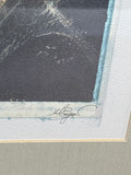 Eiffel Tower Print / Sepia Tone; Signed Bryan