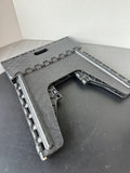 Black Plastic Folding Step Stool