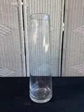 Heavyweight Thick Tapered Glass Vase