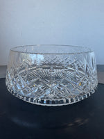(A) Waterford Crystal Lismore Rose Bowl AS IS (READ DESCRIPTION CAREFULLY)
