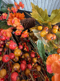 Assorted Lot of Autumn Faux Florals & Picks