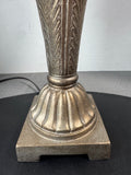 Gold Metallic Botanical Etched Resin Lamp (WORKS)