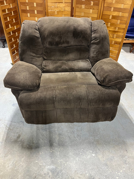 Oversized Rocking Recliner, brown
