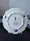 3-Piece Leopard Lazuli by Lynn Chase Salad Plates (C)