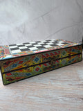 Peruvian Incas v/s Conquistadors Vintage Portable Chess Set