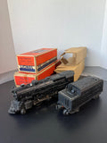 No. 675 Locomotive with Smoke Chamber Vintage Lionel Train for “O” Gauge Track & No. 2466WX Whistle Tender with Boxes & Liners