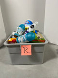 Cleaning Lot R, Most bottles at least half full
