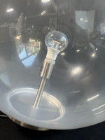 Clear Plastic Globe Pendant Light