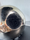 Aluminum Leaf Shaped Centerpiece Bowl