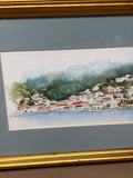 Watercolor Print of Caribbean by Dana  Wylder; Signed