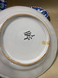 Italian Blue Bird Vietri Campagna Dessert Plates - Set Of 4 // 2 Sets Available // PRICED INDIVIDUALLY