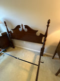 Double Bed with Metal Frame