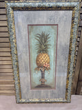 Pineapple & Pearls I Print by Pamela Gladding; Signed