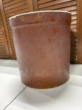 Roseville #3 Brown Crock