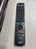 52” Sharp Aquos TV with Remote