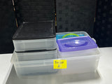 Plastic Storage Bin Lot A