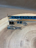 Cuff Link & Tie Pin Set (Initial P)