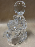 Clear Glass Angel Figurine