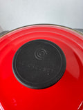 Le Creuset Enamel-on-Steel Lidded Stockpot in Cerise Red