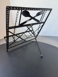 Wrought Iron Cookbook Stand with Page Weights