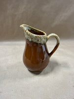 Brown Drip Glaze Creamer Pitcher