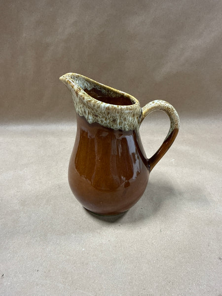Brown Drip Glaze Creamer Pitcher