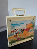 Lot of Assorted Children’s Story Books with 45 RPM Vinyl & Single Vinyl in Case