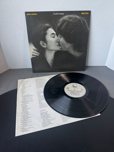 (E) John Lennon & Yoko Ono Double Fantasy Vintage LP Vinyl