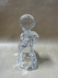 Clear Glass Angel Figurine
