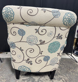 Noble House Home Furnishings Floral Upholstered Arm Chair