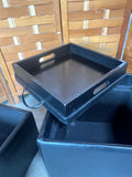 M & J Furniture Inc. 2 Piece Ottomans