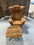 Levitz Furniture Corp. Chair and Ottoman