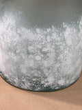 Frosted Recycled Glass Vase
