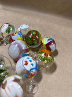 Lot Of Handpainted Small Christmas Ornaments