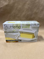 Butterie Flip Top Butter Dish With Butter Knife