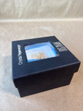 Oleg Cassini Crystal Paperweight With Box