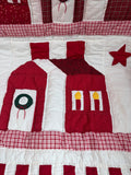 Colonial Williamsburg Christmas Village Holiday Quilt