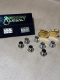 Assorted Cuff Links & Button Set
