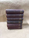 6 Books Of The History Of the Decline And Fall Of The Roman Empire By Edward Gibbon c.1900 * Vol 1,2,4,5,6,7 *