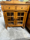 Oak Pie Safe Cupboard***HEAVY ITEM***READ DETAILS ON PICK UP POLICY***