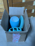 Wamsutta Green & Blue Ceramic Bath Accessories, 3 pc