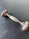 Unbranded Engraved Sterling Silver Baby Rattle