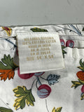 Williams Sonoma Floral Print Table Cloth, 52"x50"