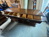 Heritage Triple Dresser on Casters***HEAVY ITEM***READ DETAILS ON PICK UP POLICY***