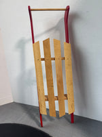 Lightweight Decorative Wooden Sled
