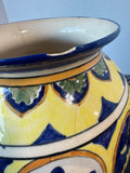 Italian Style Fruit Tree Ceramic Planter AS IS (READ DESCRIPTION CAREFULLY)