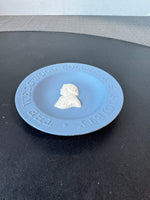 (C) Wedgwood Blue Jasperware Collector’s Society Plate