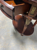 Butler Oval Accent Table with Drawer